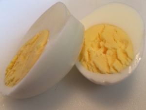 Basically, the perfect hard boil egg!